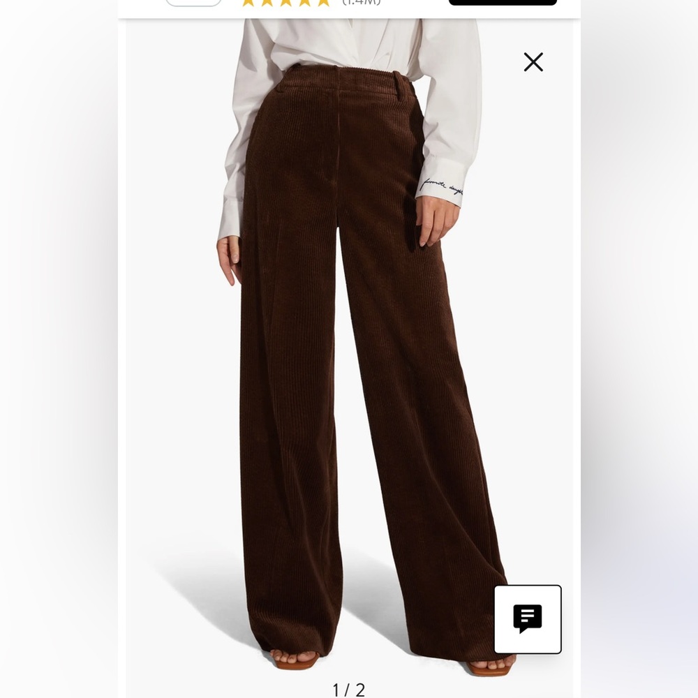 Favorite Daughter Lana Corduroy Wide-Leg Pants